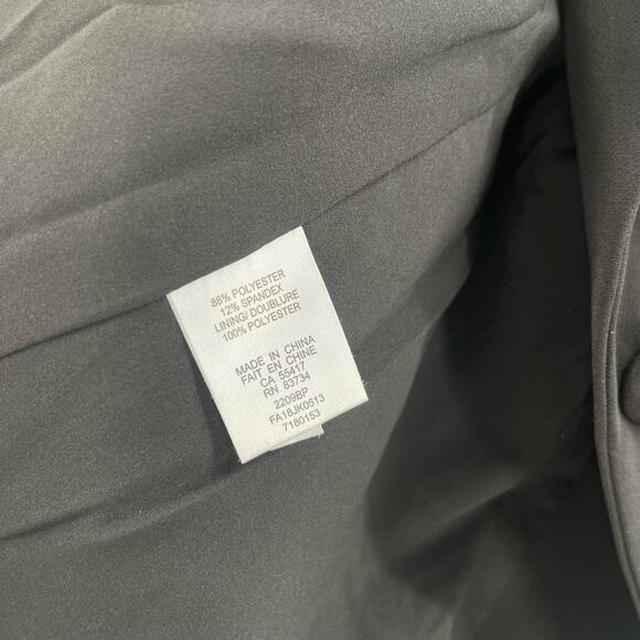 NEW BOSTON PROPER Blazer Size 4 Black NWOT Spandex Blend Stretch Business Casual - Picture 12 of 13